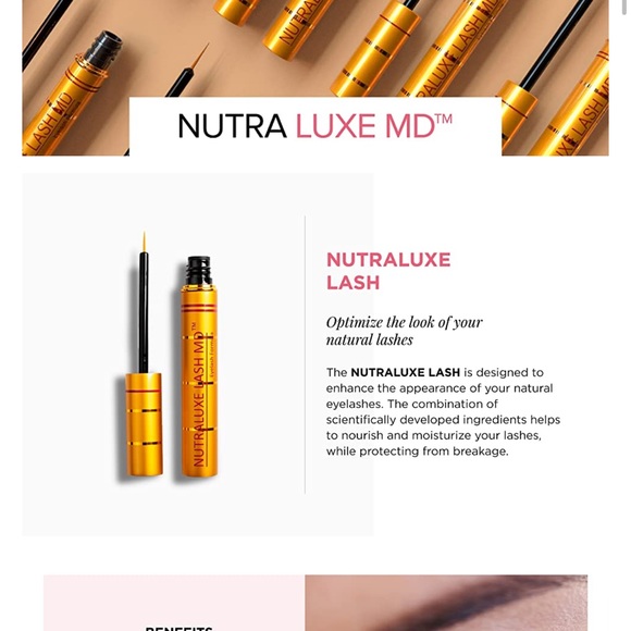 New NutraLuxe Lashh MD Eyelash Conditioner - Picture 2 of 6